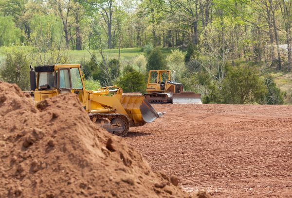 Bulldozer Land Clearing in Cheyenne