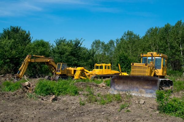 Bulldozer Clearing in Cheyenne